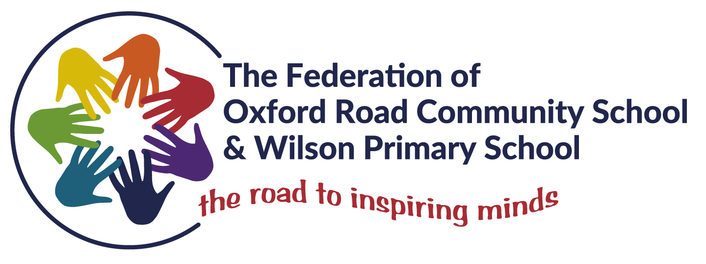 The Federation of Oxford Road Community School & Wilson Primary School Logo